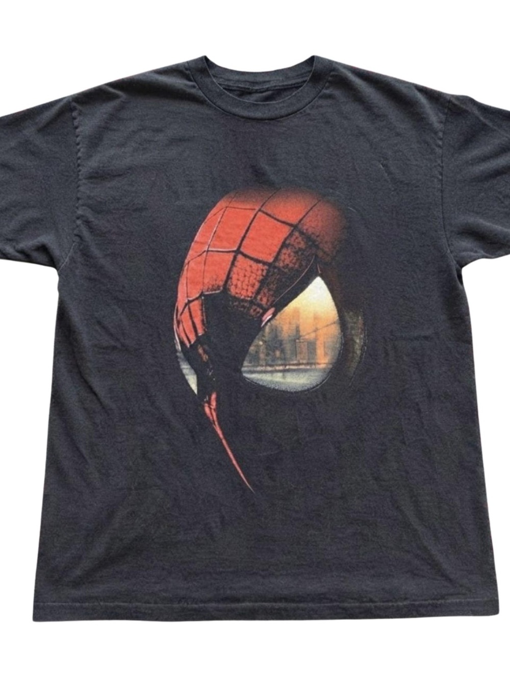 Black Graphic Spider-Man Inspired Tee, Gift For Her, For Him